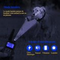 thumbnail image 3 of Collar de adiestramiento para perros recargable e impermeable con certificación IP67, con un alcance de 1000 m y 99 niveles de vibración, descarga eléctrica y modos de sonido., 3 of 5