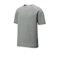 thumbnail image 3 of Sport Tek Adult Male Men Electric Heather T-Shirt Dark Grey Hthr Medium, 3 of 4