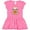 Raspberry with Polka Dots, variant on Inktastic Sloth Pizza Gift Baby Girl Dress