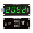 thumbnail image 1 of 0.56" Inch TM1637 RGB 4-Bits Digital LED Clock Tube Display for Arduino Green, 1 of 5