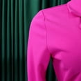 thumbnail image 6 of Women's Elegant 3/4 Sleeve Lapel Blazer Dress Fall Wrap Tie Side Pleated Wear To Work Pencil Dresses, 6 of 7