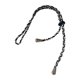 thumbnail image 3 of Buceo de buceo Snorkeling Long Hair Wrapper Banda para el cabello de cabello envoltura de bucle hecho a mano Negro, 3 of 8