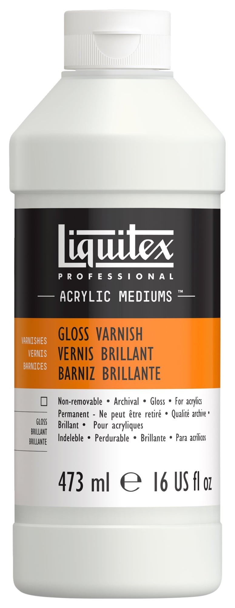 Liquitex Professional High Gloss Varnish, 237ml (8-oz)