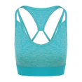 thumbnail image 1 of AWDis Cool - Top Crop Girlie para Mujer (Azul Océano Mezcla), 1 of 1