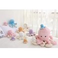 thumbnail image 3 of Creative Plush Doll Octopus, Cuddly Toy, Baby Sleeping Appease You Doll (Pink, 18cm), 3 of 7