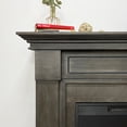 thumbnail image 2 of Cofree Black Electric 50" x 40" Indoor Fireplace, 2 of 8