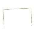 thumbnail image 2 of Soporte de barra sobre la mesa con abrazaderas, soporte de arco de mesa para ducha, decoración interior, colgante ajustable para Acción de Gracias y Dorado, 2 of 8