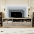thumbnail image 4 of 2025 New 70" TV Stand with Drawers for 75/80 inch TV, Long Entertainment Center with Storage, Wood TV Console/Television Stands/Media Console/TV Cabinet for Living Room, 4 of 7