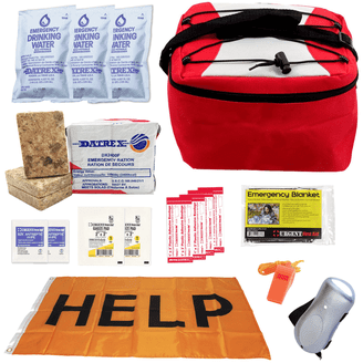 Survival General 3 Day Emergency Food Water Blanket Whistle