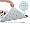 thumbnail image 4 of LVRLVR Distressed Wood Family Heart Slogan Print 4 Pcs Bathroom Set, Polyester Shower Curtain with High Elastic Sponge Mats & C-shaped Plastic Hooks, 70.8×70.8 Inch, 4 of 8