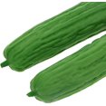 thumbnail image 3 of 2pcs Fake Realistic Green Bitter Gourd Artificial Lifelike Bitter Melon Food Props Faux Display Vegetable Garden Decoration Home Kitchen Party Festival, 3 of 3