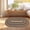 C, variant on 27.5" x 15.7" Natural Cotton Woven Door Mat, Ultra-Absorbent Non-Slip Entrance Rug, 1.17lb High-Density Multi-Purpose Floor Guard for Kitchen, Hallway and Professional Studio, Brown