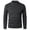 Dark Gray, variant on IROINNID Men's Sweater Round Neck Long Sleeve Jumper Mid-Length Solid Color Leisure Pullover Daily Half High Neck Sweater Bottoming Shirt