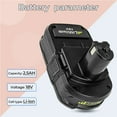 thumbnail image 3 of DASNITE P102 18V 3.6Ah Lithium-ion Power Tool Battery,  P103 P104for Ryobi，2 Pack, 3 of 7