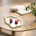 thumbnail image 2 of Women's Ceramic Jewelry Tray Jewelry Tray Jewelry Tray Irregular Cloud Shaped Ceramic Tray Watch Key Tray Ring Tray Suitable For Day/Christmas/Thanksgiving Cute Decorations Kitchen, 2 of 5