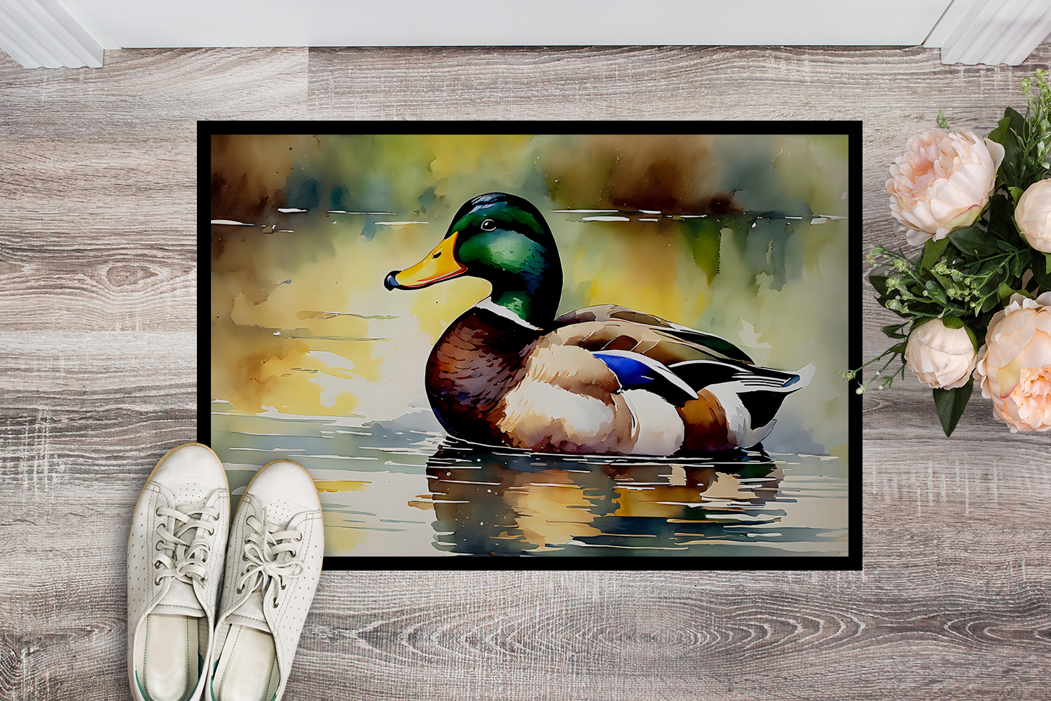 Carolines Treasures DAC3239MAT 18 x 27 in. Unisex Mallard Doormat