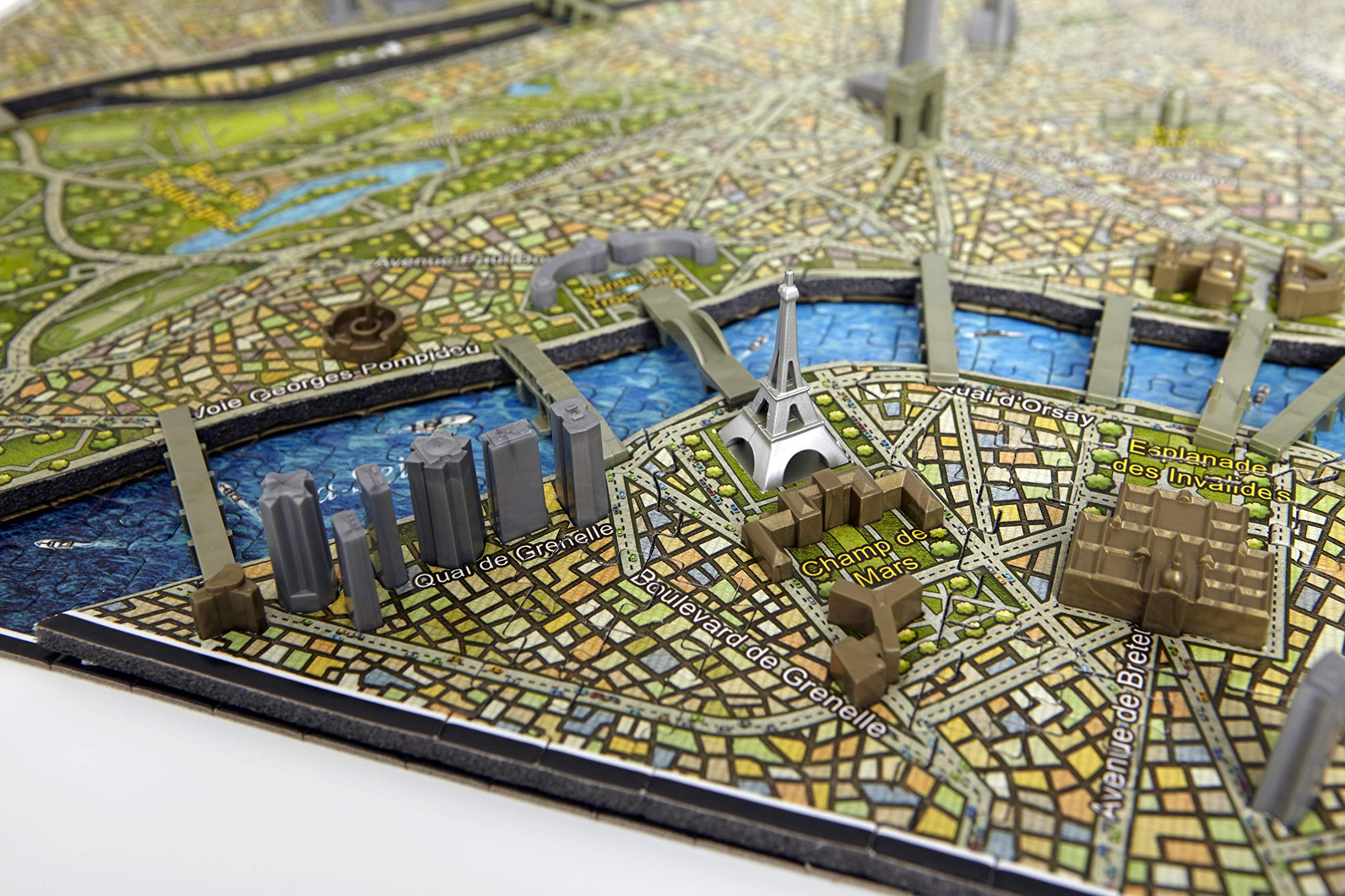 4D Cityscape: 4D Paris Cityscape Time Puzzle (Other)