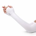 thumbnail image 2 of Bicicleta Mangas de brazo de tela Ndcxsfigh de hielo Unisex Sun UV Protection Outdoor Arm Cover (Blanco), 2 of 6