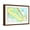 Brown Frame, variant on Art.com Map of St. Andrews Golf Course Art Print, 18" x 12"