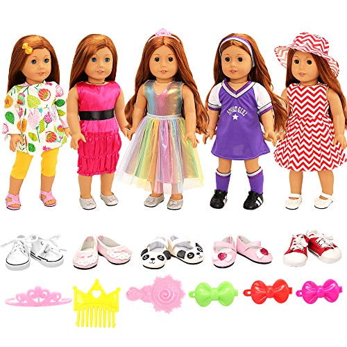 Doll Clothes Handmade Underwear Pants Shoes Accessory for 18inch Girls Doll Toy 