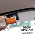 thumbnail image 6 of Car Visor Clip Compatible with Drift Car Fresheners, Metal Sun Visor Clip, Car Vent Clip Holder, Auto Accessories for Car Scent, Black Metal Clip for Vehicle, Clip X1, 6 of 8