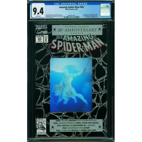 Amazing Spider-Man #365 - CGC 9.4 Comic Book