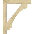 thumbnail image 3 of Ekena Millwork 4"W x 30"D x 36"H Imperial Block Rough Sawn Bracket, Douglas Fir, 3 of 4