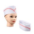 thumbnail image 3 of Inteprter 35 uds, gorro de Chef de papel desechable, conjunto de gorro de Chef de cocina transpirable ajustable, accesorios de cocina Cocina y Comedor Inteprter HA001097-00, 3 of 6