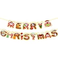 thumbnail image 2 of Christmas Themed Painting Paper Holiday Decoration Holiday Feeling Decoration Wall Party Hanging Decoration Party Decoration, 2 of 6