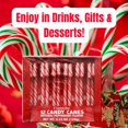 thumbnail image 6 of Peppermint Candy Canes 12 Count (4 Pack) | Classic Peppermint Flavor Holiday Candy for Christmas, Stocking Stuffers & Gifts w/ Bonus LaPrima Morceau Bonbon, 6 of 7