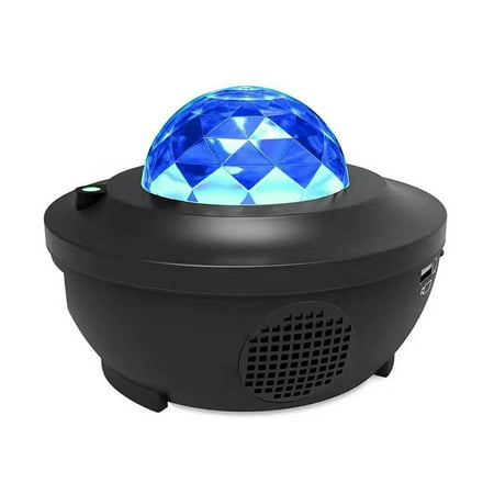 

PEACNNG Star Light Projector Led Night Light 2 in 1 Starry Light & Ocean Wave Projector with Remote Control 10 Colors Changing Music Player with Bluetooth Dimmable
