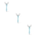 thumbnail image 2 of Matsuzay Cepillo de de silicona en forma de U para niños, mango de 360 ​​grados para niños pequeños, suministros de limpieza de mano para Type1 NO1 Matsuzay CBP077439, 2 of 6
