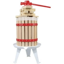 1.6 Gallon Fruit Wine Press Cider Apple Grape Crusher Juice Maker Tool Wood New