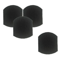 Genligt Activated Carbon Filters Compatible with Ubbi Steel Diaper Pail Baby Diaper Pail Deodorizer, Replacement Official Size, 4 Pack