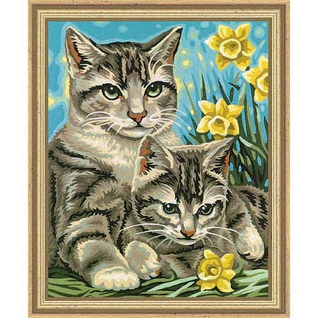 Schipper Mother Cat Paint-by-Number Kit - Walmart.com