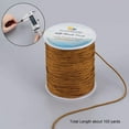 thumbnail image 3 of 1.5mm/ 100 Yards Camel Nylon Braided Lift Shade Cord for Blind Shade Mini Blind Cord Replacement String for Windows, Roman Shade Repair, 3 of 5