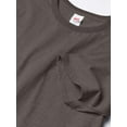 thumbnail image 2 of Hanes Men's Essentials Short Sleeve T-Shirt Value Pack (3-Pack), Smoke Gray, 3XL, 2 of 2