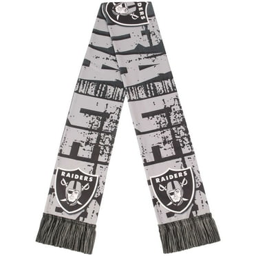 FOCO NFL Las Vegas Raiders Printed Big Logo Scarf
