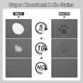 thumbnail image 2 of Pet Feeding Mat Absorbent Cat Food Mat No Stains Waterproof Dog Mat for Food and Water, Easy Clean Dog Bowl Mat Puppy Supplies Dog Accessories & Products, Dark Grey, 19''''*12'''', 2 of 6