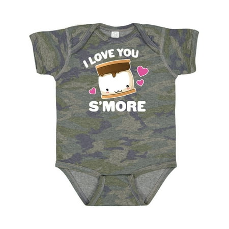 

Inktastic Valentines Day I Love You S more with Pink Hearts Boys or Girls Baby Bodysuit