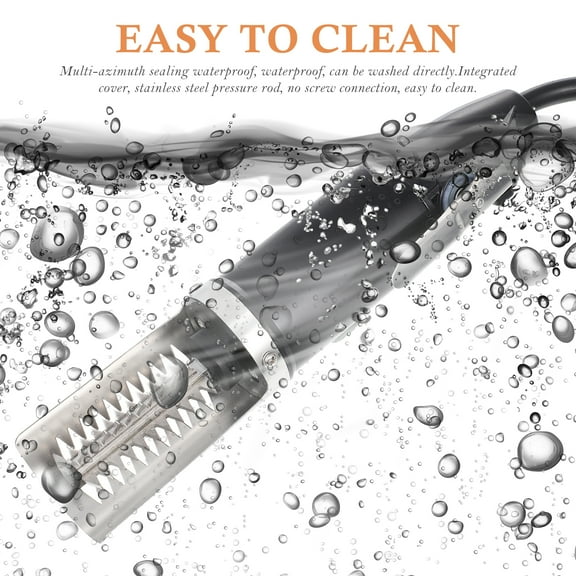 Clispeed 1 Set of Compact Electric Scale Scraping Machine for Fish Market