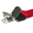 thumbnail image 3 of CTM  Elastic Anti Slip Pin Clip Suspenders with Leather Drop Tabs (Men), 3 of 3