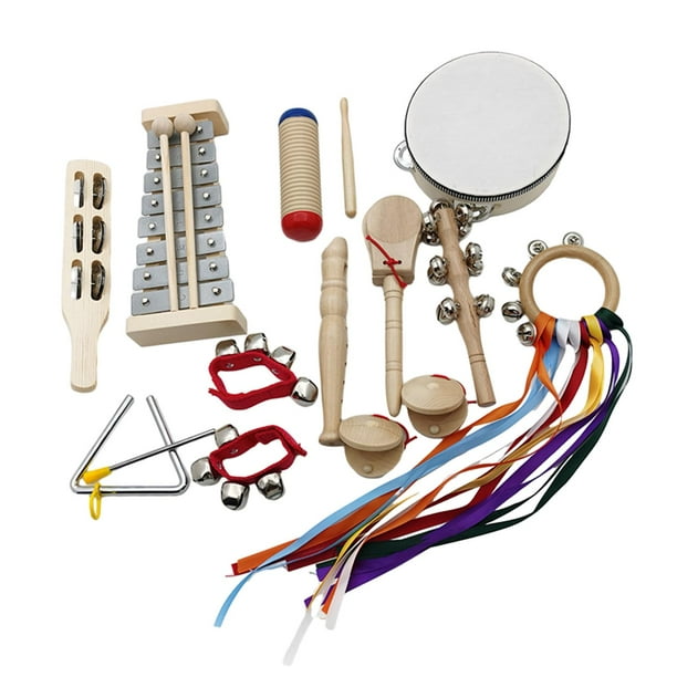 Instrumentos de percusión de madera, juego de instrumentos