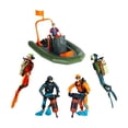 thumbnail image 2 of Figuras de buzo y conductor, figuras de buzos, mini pecera realista, decoración, adornos decorativos de escritorio, juguetes de buceo, 2 of 9