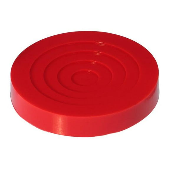 Prothane 19-1405 Universal Jack Pad 5 in. Diameter Model - Red