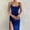 BU2, variant on Women's Casual Dress Women's Dress Fashion Forward Slim Fit Slit Dress for Everyday Style White S