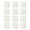 White, variant on ToppiJoy 12 Pcs Reusable Artificial Flower Wall Panel, Silk PE Artificial Floral Backdrop 16.5*16.5in (White, Pink)