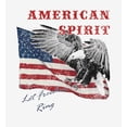 thumbnail image 2 of Americana Let Freedom Ring White Adult Long Sleeve Hoodie-Large, 2 of 3