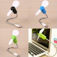 TUMALL USB Portable Flexible Goose Neck Fan For Computer PC Laptop