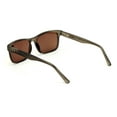 thumbnail image 5 of Large Men Premium Rectangular Tinted Reading Glasses Optical Frame Reader Spring Hinge Sunglasses UV400 +1.25, 5 of 5